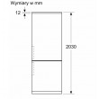 Refrigerator-freezer combination Bosch Series 4 KGN497ICT 440 l C Stainless steel
