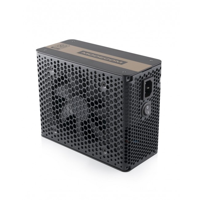 Modecom Volcano Gold power supply unit 750 W ATX Black Modecom Volcano Gold power supply unit 750 W ATX Black