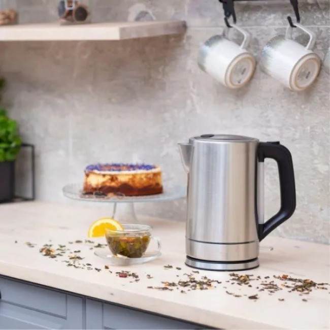 MPM MCZ-121M electric kettle 1.7 L 2200 W Steel MPM MCZ-121M electric kettle 1.7 L 2200 W Steel