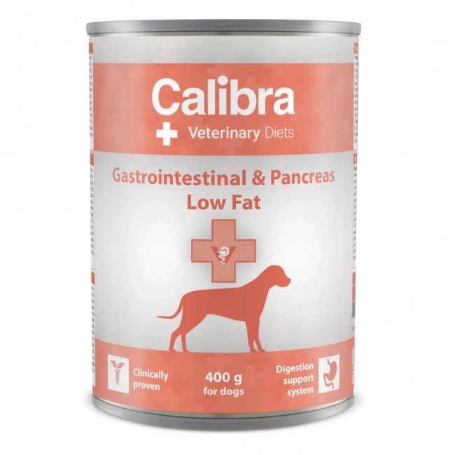 CALIBRA Veterinary Diets Gastrointestinal Low Fat - wet dog food - 400g CALIBRA Veterinary Diets Gastrointestinal Low Fat - wet dog food - 400g