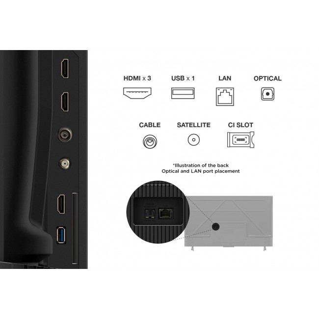 TCL V6C 50V6C TV 127 cm (50 TCL V6C 50V6C TV 127 cm (50