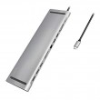 LogiLink UA0373 laptop dock/port replicator Wired USB 3.2 Gen 1 (3.1 Gen 1) Type-C Aluminium