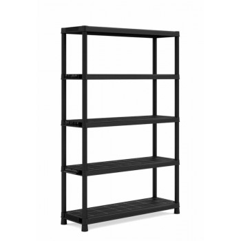 SHELF STORAG PLAST 120X40X187CM 70KG/5L