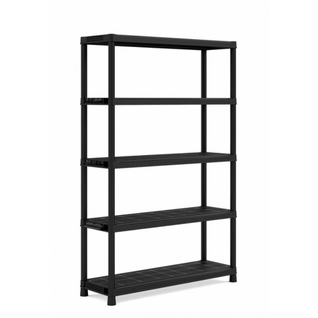 SHELF STORAG PLAST 120X40X187CM 70KG/5L