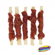 HILTON Duck wrap white rawhide stick - dog chew - 500g