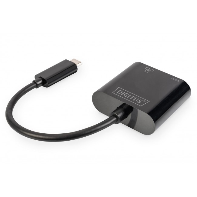 Digitus USB Type-CTM Gigabit Ethernet adapter with Power Delivery support