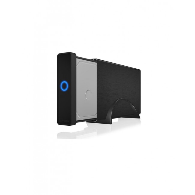 ICY BOX IB-377-C31 HDD/SSD enclosure Black 3.5