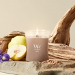 Scented Candle, Medium WOODWICK Cashmere, 1 piece