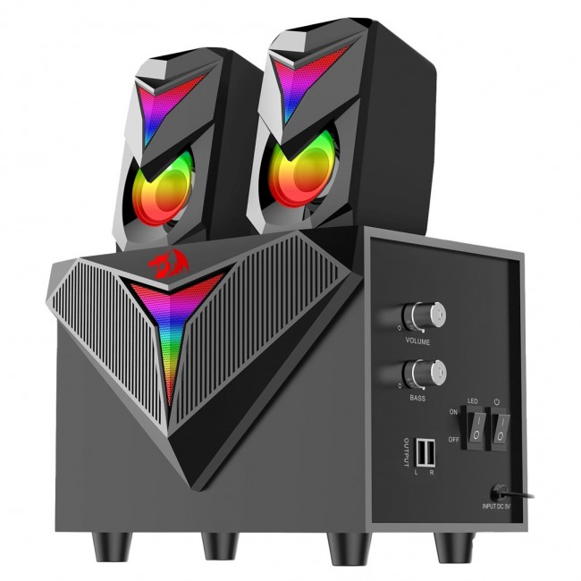 REDRAGON GS700 Tocatta Black 11 W