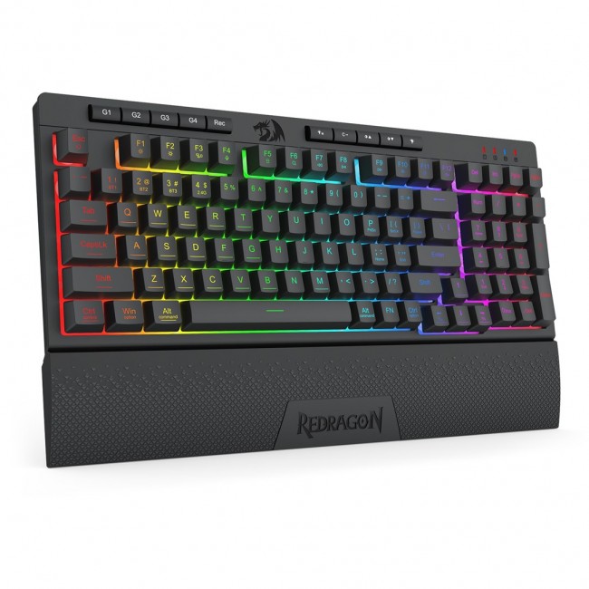 REDRAGON K515RGB-PRO keyboard USB + RF Wireless + Bluetooth Black