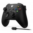 Microsoft Xbox Wireless Controller + USB-C Cable Black Bluetooth/USB Gamepad Analogue / Digital PC, Xbox One, Xbox One S, Xbox One X, Xbox Series S, Xbox Series X