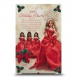 Barbie Signature 2026 Holiday Fashion Doll, Seasonal Collector, Blonde with Red Gown with Bow Detail