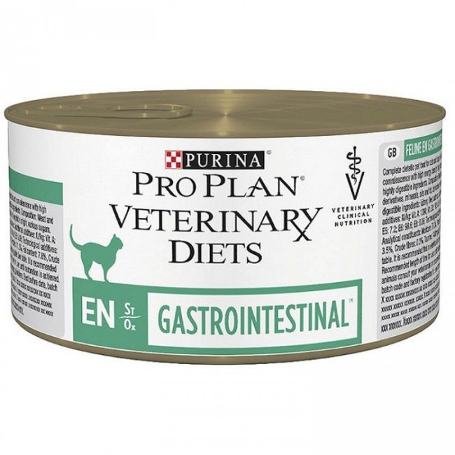 PURINA Pro Plan Vet Feline Veterinary Diets EN Gastrointestinal - wet cat food - 195g