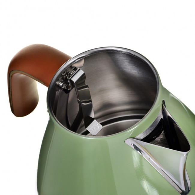 DeLonghi KBOV 2001.GR electric kettle 1.7 L Green 2000 W