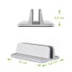Techly Vertical Aluminum Notebook Stand Techly Vertical Aluminum Notebook Stand