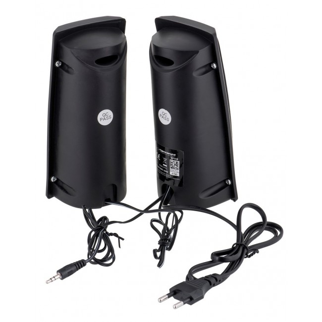 Esperanza EP110 loudspeaker 2-way Black Wired 6 W Esperanza EP110 loudspeaker 2-way Black Wired 6 W