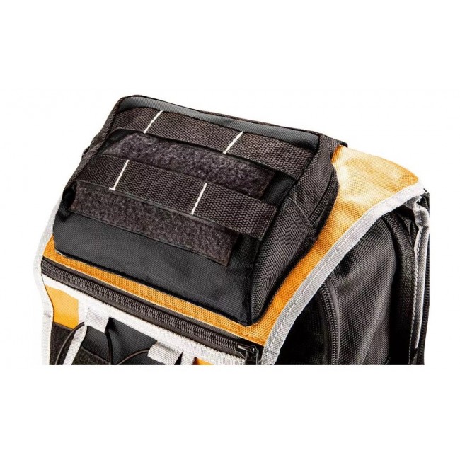 Neo Tools assembler backpack 4 external and 18 internal pockets, adjustable straps Neo Tools assembler backpack 4 external and 18 internal pockets, adjustable straps