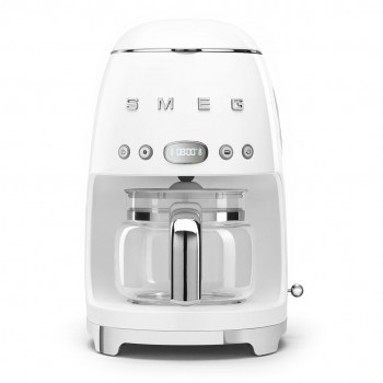 Smeg 50's Style Drip Filter Coffee Machine DCF02WHEU White