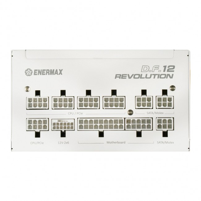 Enermax Revolution D.F.12 power supply unit 850 W 20+4 pin ATX ATX White Enermax Revolution D.F.12 power supply unit 850 W 20+4 pin ATX ATX White