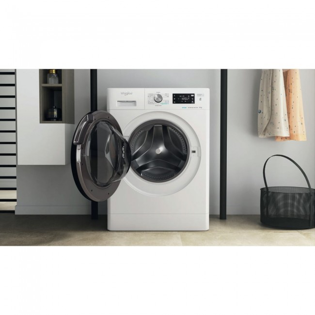 Whirlpool FFB 8458 BV EE washing machine Front-load 8 kg 1351 RPM White Whirlpool FFB 8458 BV EE washing machine Front-load 8 kg 1351 RPM White