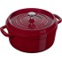 STAUB LA COCOTTE Cast iron pot round 6.7 ltr, chestnut