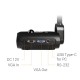 AVer F50+ document camera Black 25.4 / 3.2 mm (1 / 3.2