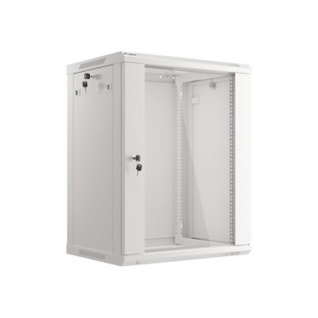 Lanberg WF01-6415-10S rack cabinet 15U Wall mounted rack Grey