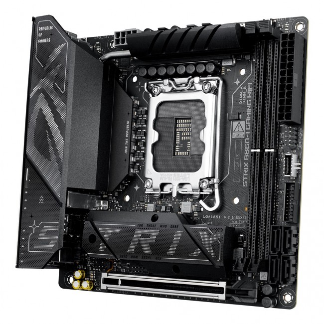ASUS ROG STRIX B860-I GAMING WIFI Intel B860 LGA 1851 (Socket V1) mini ITX ASUS ROG STRIX B860-I GAMING WIFI Intel B860 LGA 1851 (Socket V1) mini ITX