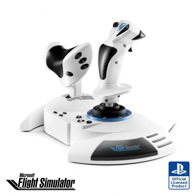Thrustmaster T.Flight Hotas 5 Microsoft Flight Simulator Edition White USB Flight Sim Digital PC, PlayStation 5, PlayStation 4