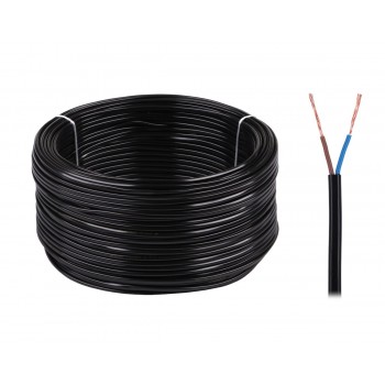 OMYp 2x0.5 300/300V black