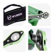 2 t trapezoidal car jack 120 415 mm W22023 WUBER
