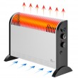 Extralink Convector heater LCV-06 2000W, 3 modes, thermostat, fan