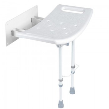 Folding shower bench Sophia 854 White