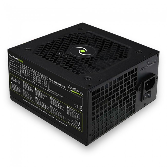 550W ATX POWER SUPPLY ENCLOSURE FAL550FS12 TECNOWARE 550W ATX POWER SUPPLY ENCLOSURE FAL550FS12 TECNOWARE