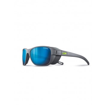 Julbo Camino M Sunglasses - Matte Dark Grey| Polarized 3 Flash Blue