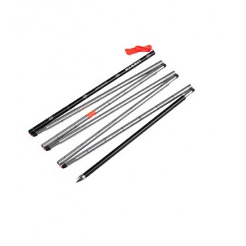 Mammut Probe 240 short ski pole 2 pc(s) 2.4 m Black, Silver Aluminium
