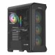 GENESIS Irid 505 ARGB Midi Tower Black, Transparent GENESIS Irid 505 ARGB Midi Tower Black, Transparent