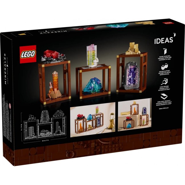 LEGO IDEAS 21362 Mineral Collection LEGO IDEAS 21362 Mineral Collection