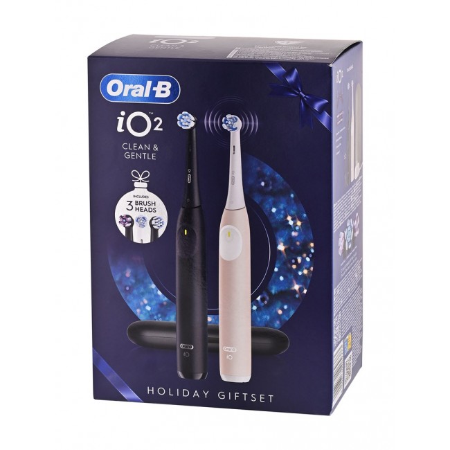ORAL-B IO2 DUO XMAS TOOTHBRUSH SET