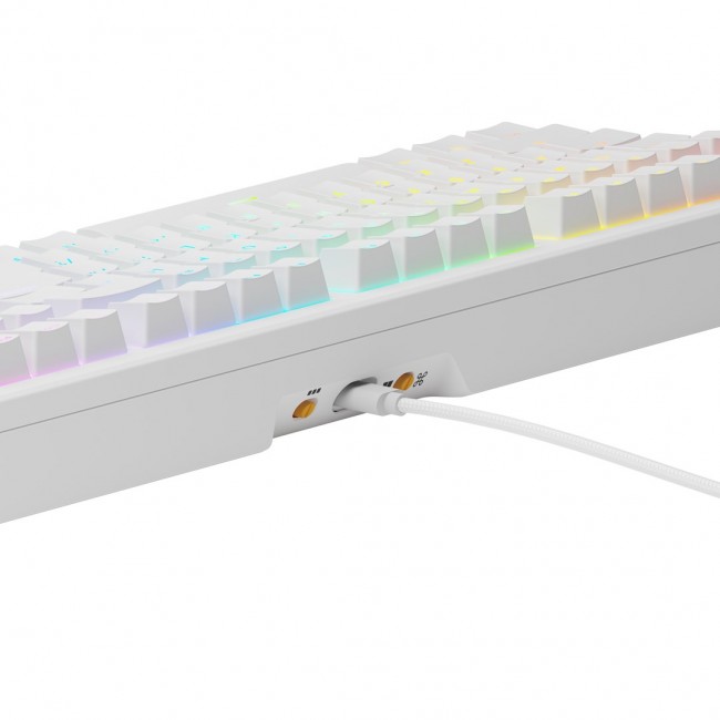 Glorious Gaming GMMK 3 HE 100% Prebuilt Wired White - US