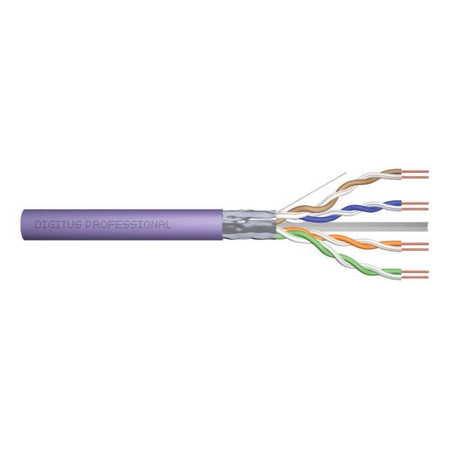 Digitus CAT 6 F/UTP installation cable, 100 m, simplex, B2ca
