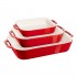ZWILLING STAUB Ceramics Rectangular Ceramic Baking set