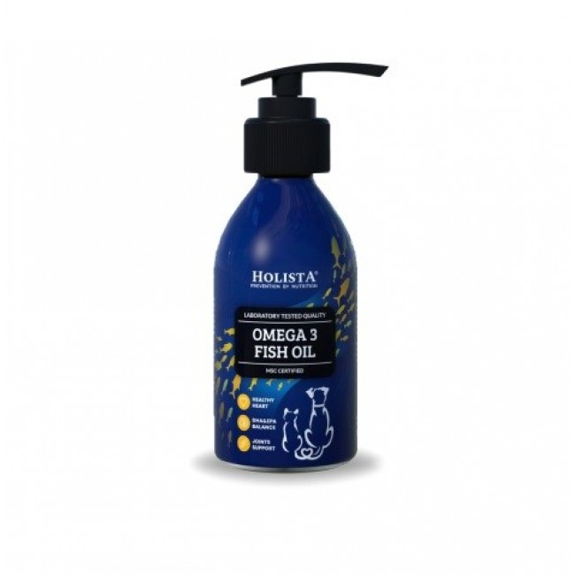 HOLISTA Omega 3 fish oil - supplements for dogs and cats - 100ml