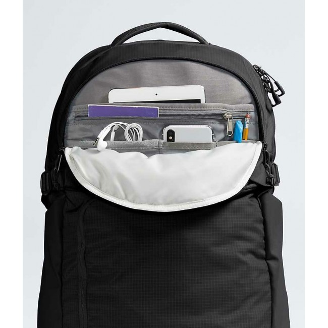The North Face Router backpack Rucksack Black Nylon, Recycled polyester