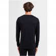 Odlo BL TOP crew neck l/s MERINO 200 men's T-shirt, size M, black Odlo BL TOP crew neck l/s MERINO 200 men's T-shirt, size M, black