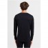 Odlo BL TOP crew neck l/s MERINO 200 men's T-shirt, size M, black