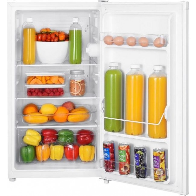 MPM-89-CJ-39 white compressor-driven fridge, with vegetable drawer, capacity 90 litres, height 85 cm, width 47.5 cm