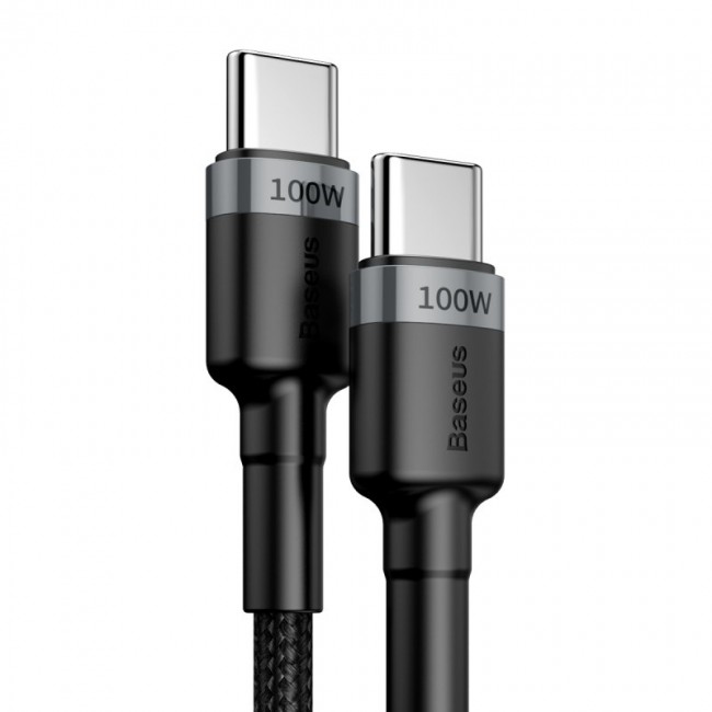 Baseus Cafule Kabel USB-C to USB-C 100 W 5 A 2 m