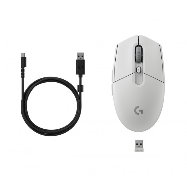 Logitech G G305 X SUPERLIGHT mouse Gaming Right-hand RF Wireless + Bluetooth Optical 44000 DPI