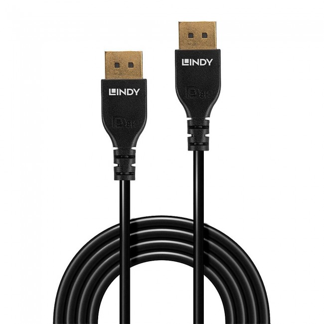 Lindy 3m Slim DisplayPort 1.4 Cable